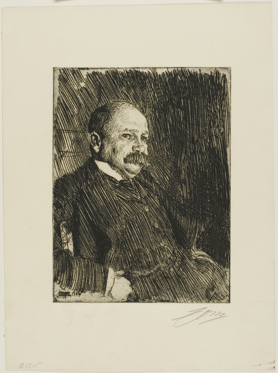 Colonel Lamont III (buste) - Anders Leonard Zorn