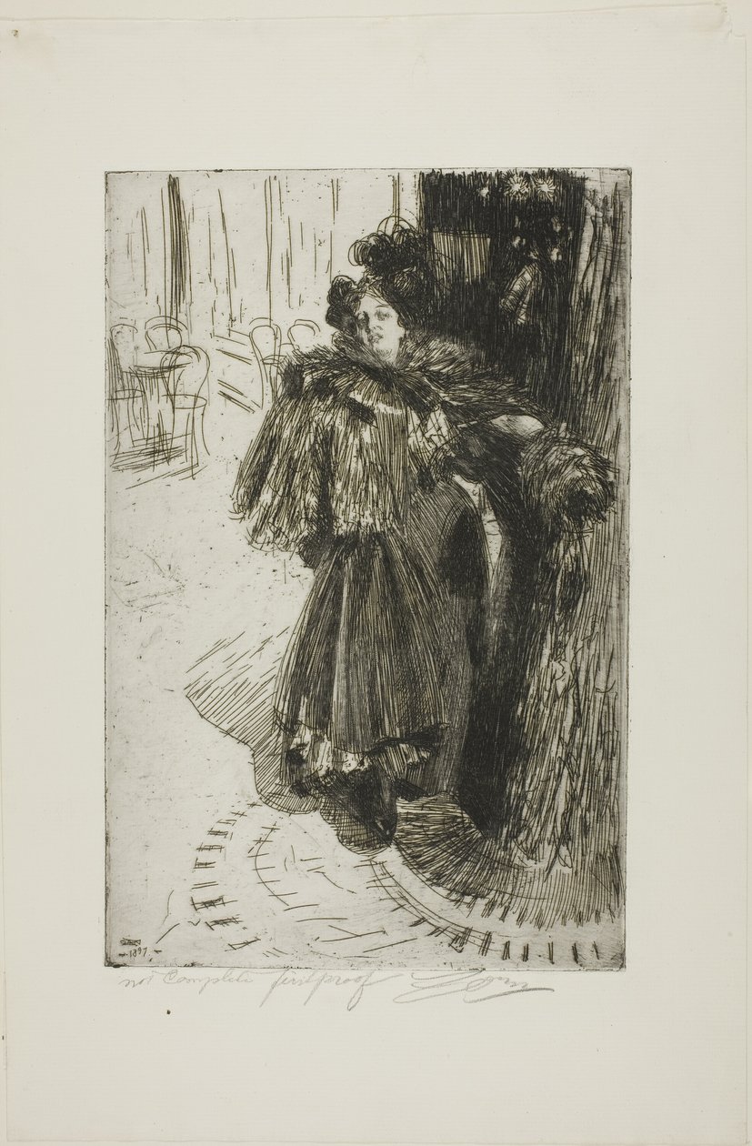 Effet de Nuit III - Anders Leonard Zorn