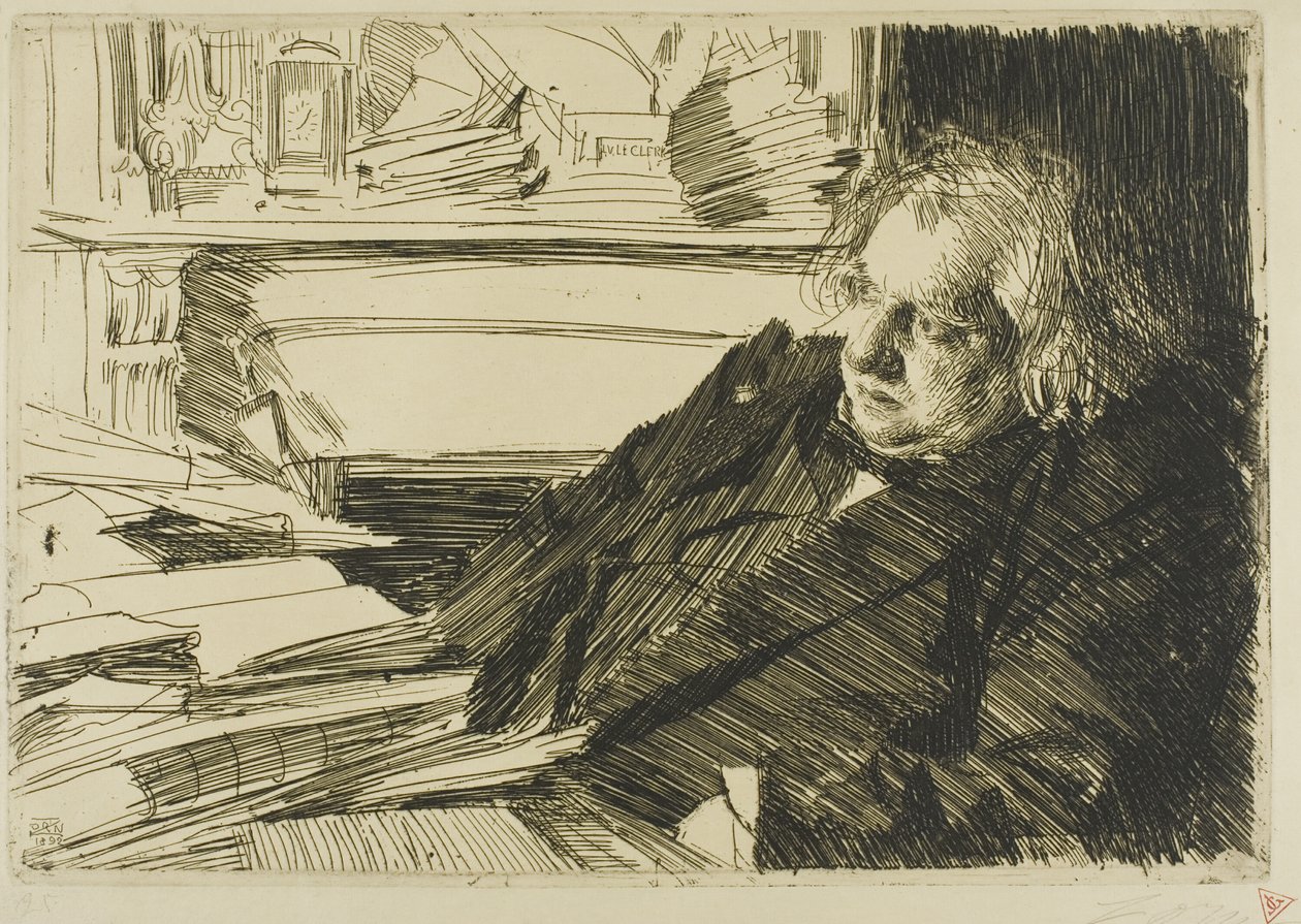 Ernest Renan - Anders Leonard Zorn