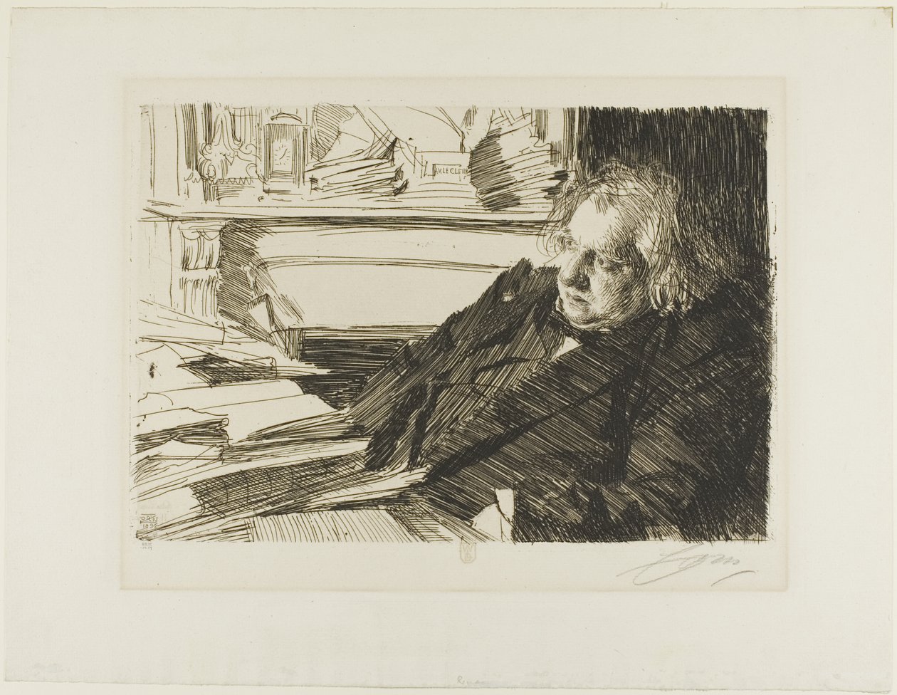 Ernest Renan - Anders Leonard Zorn