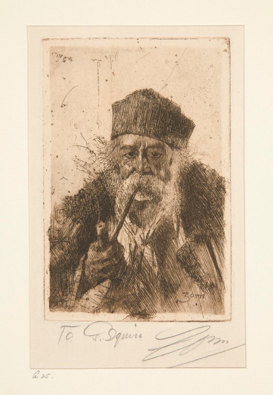 Bourreau de Siebenburger (Gitan hongrois) - Anders Leonard Zorn