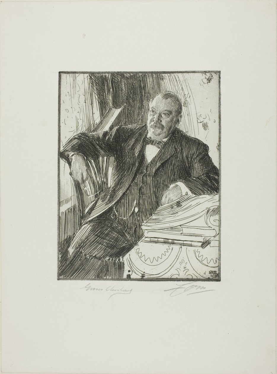 Grover Cleveland II - Anders Leonard Zorn