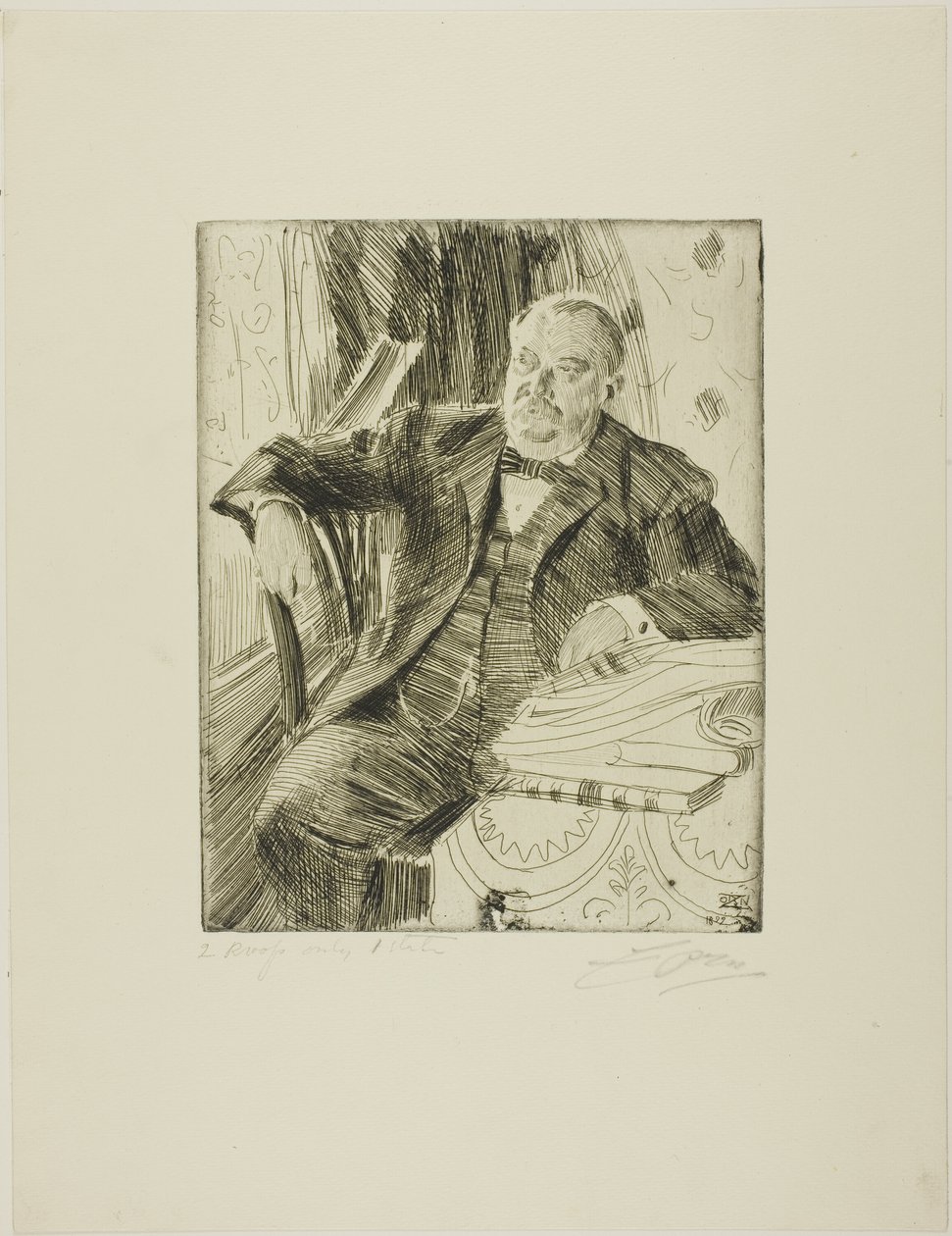 Grover Cleveland I - Anders Leonard Zorn