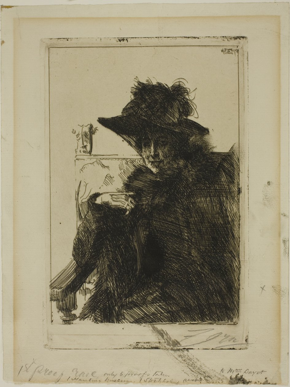 Mme Armand Dayot - Anders Leonard Zorn
