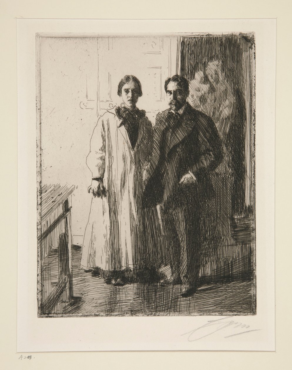 M. et Mme Atherton Curtis - Anders Leonard Zorn