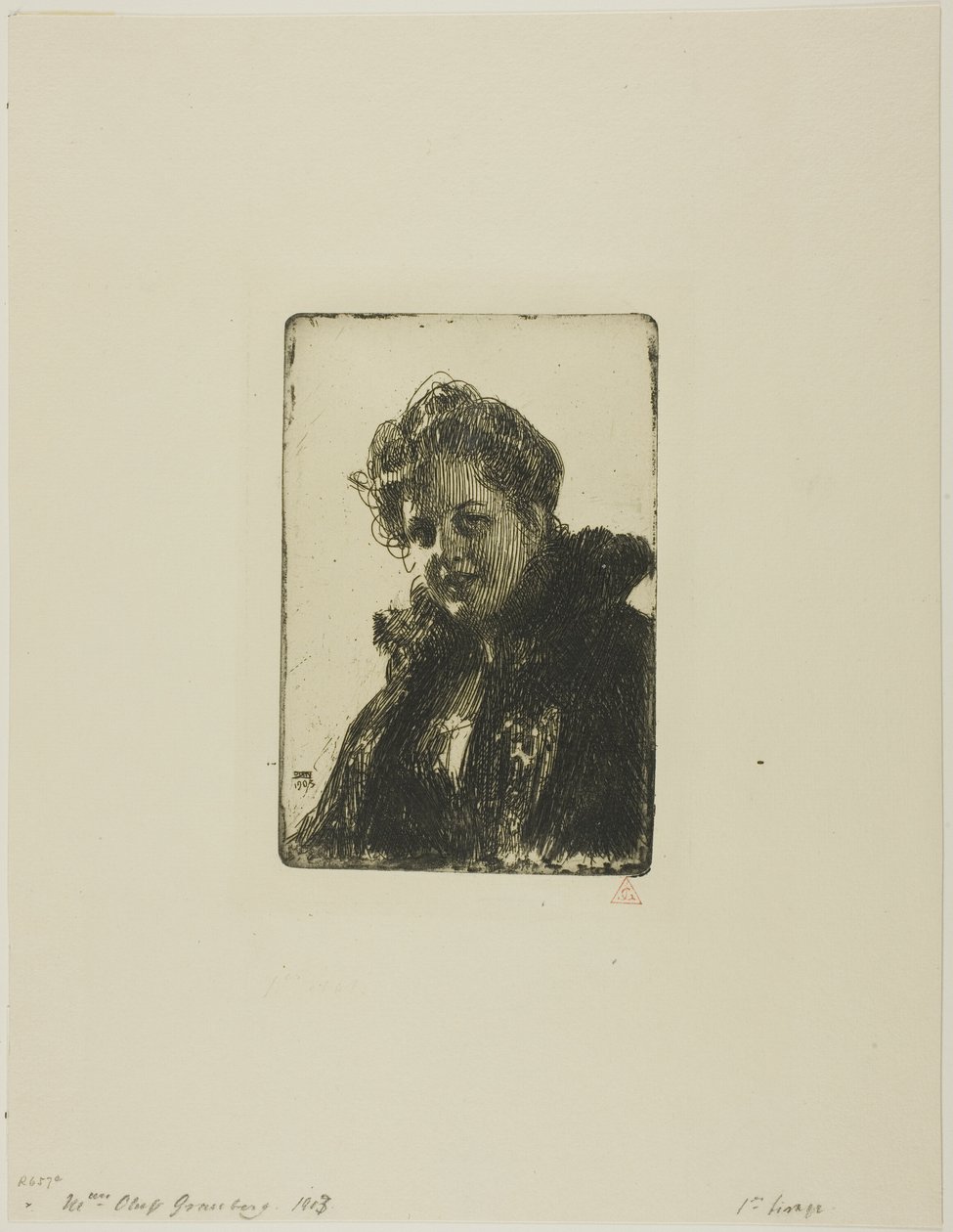 Mme Granberg - Anders Leonard Zorn