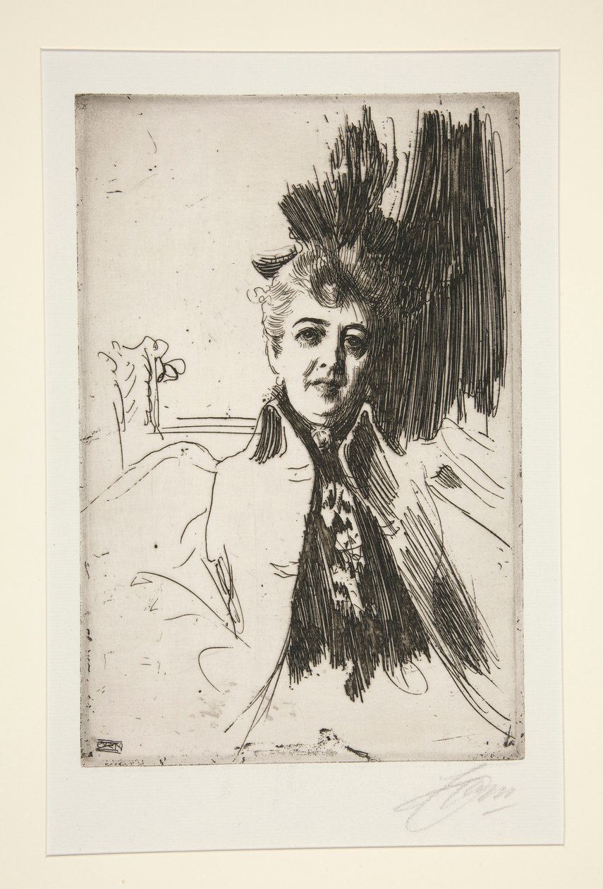 Mme Potter Palmer - Anders Leonard Zorn