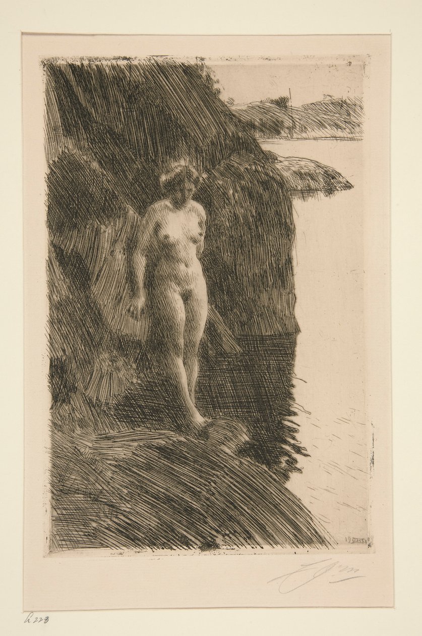Précipice - Anders Leonard Zorn