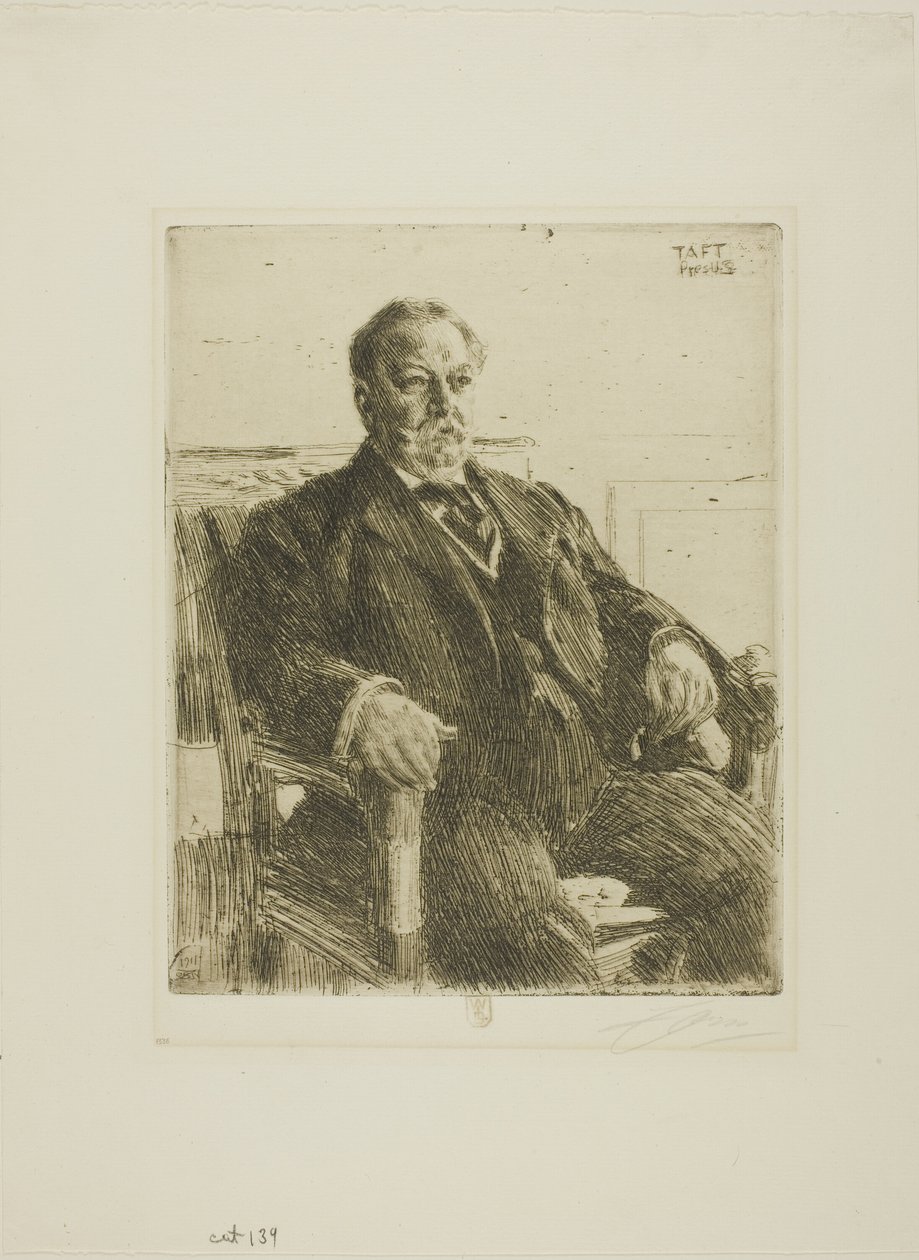 Président William H. Taft - Anders Leonard Zorn