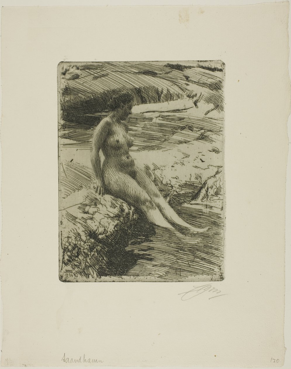 Sandhamn - Anders Leonard Zorn