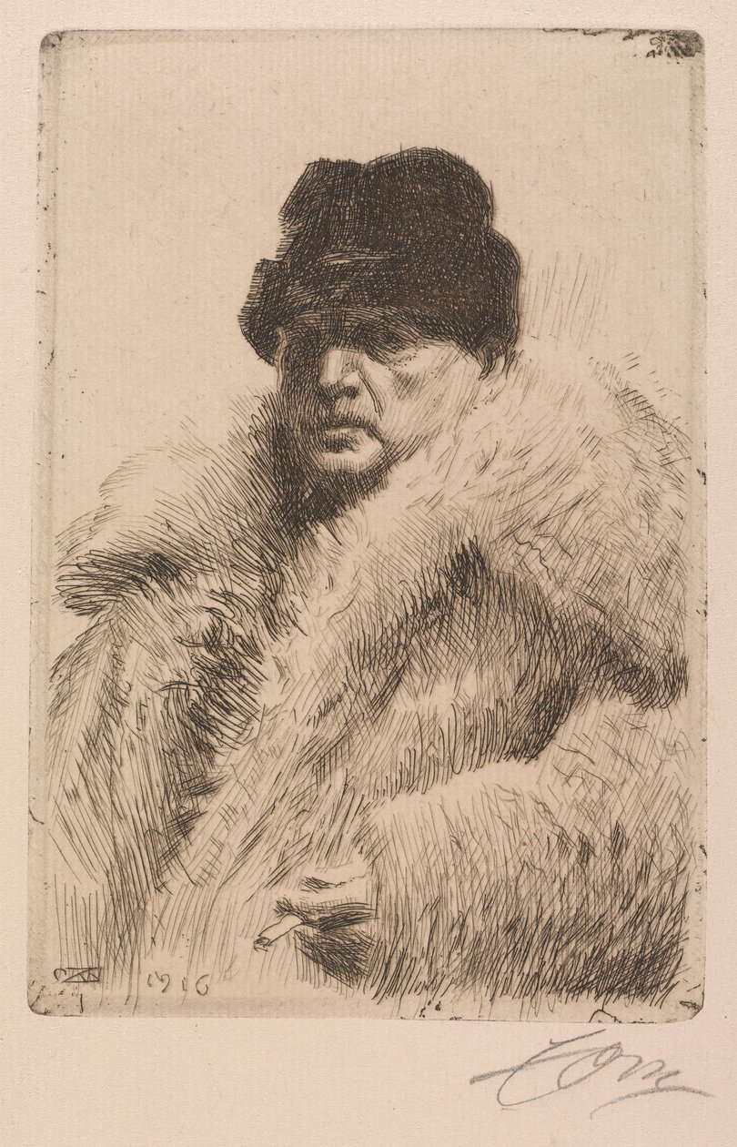 Autoportrait - Anders Leonard Zorn