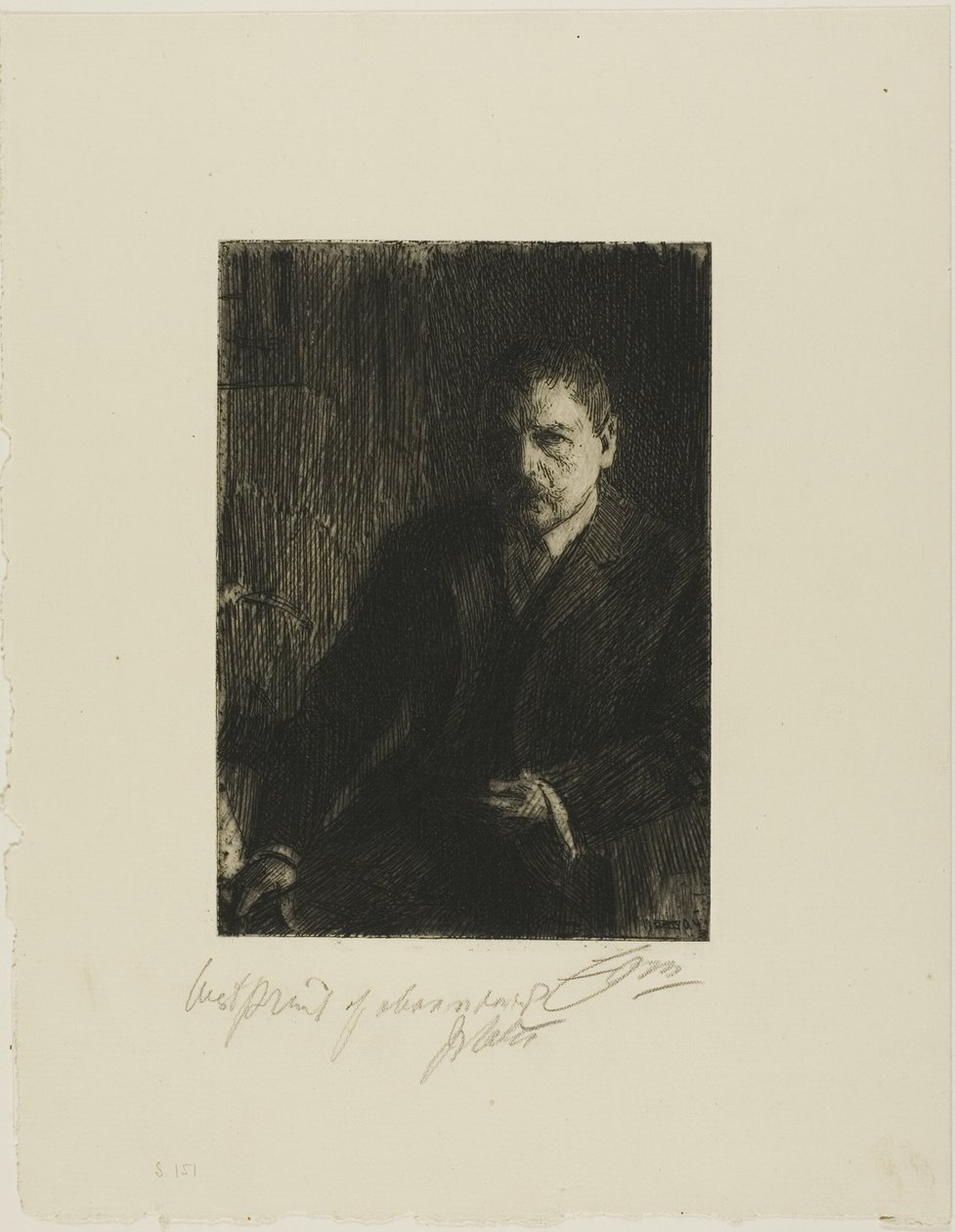Autoportrait 1904 I - Anders Leonard Zorn
