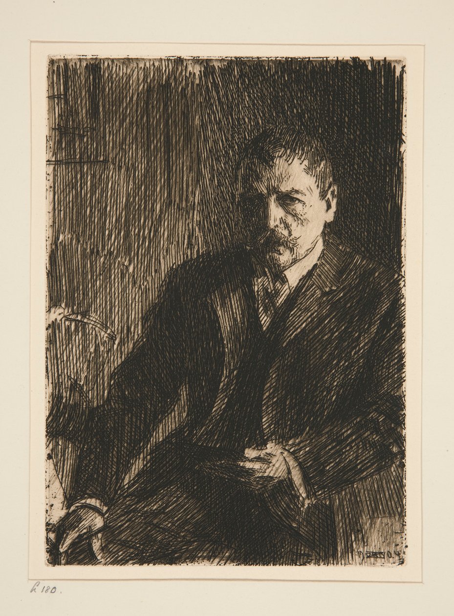 Autoportrait I - Anders Leonard Zorn