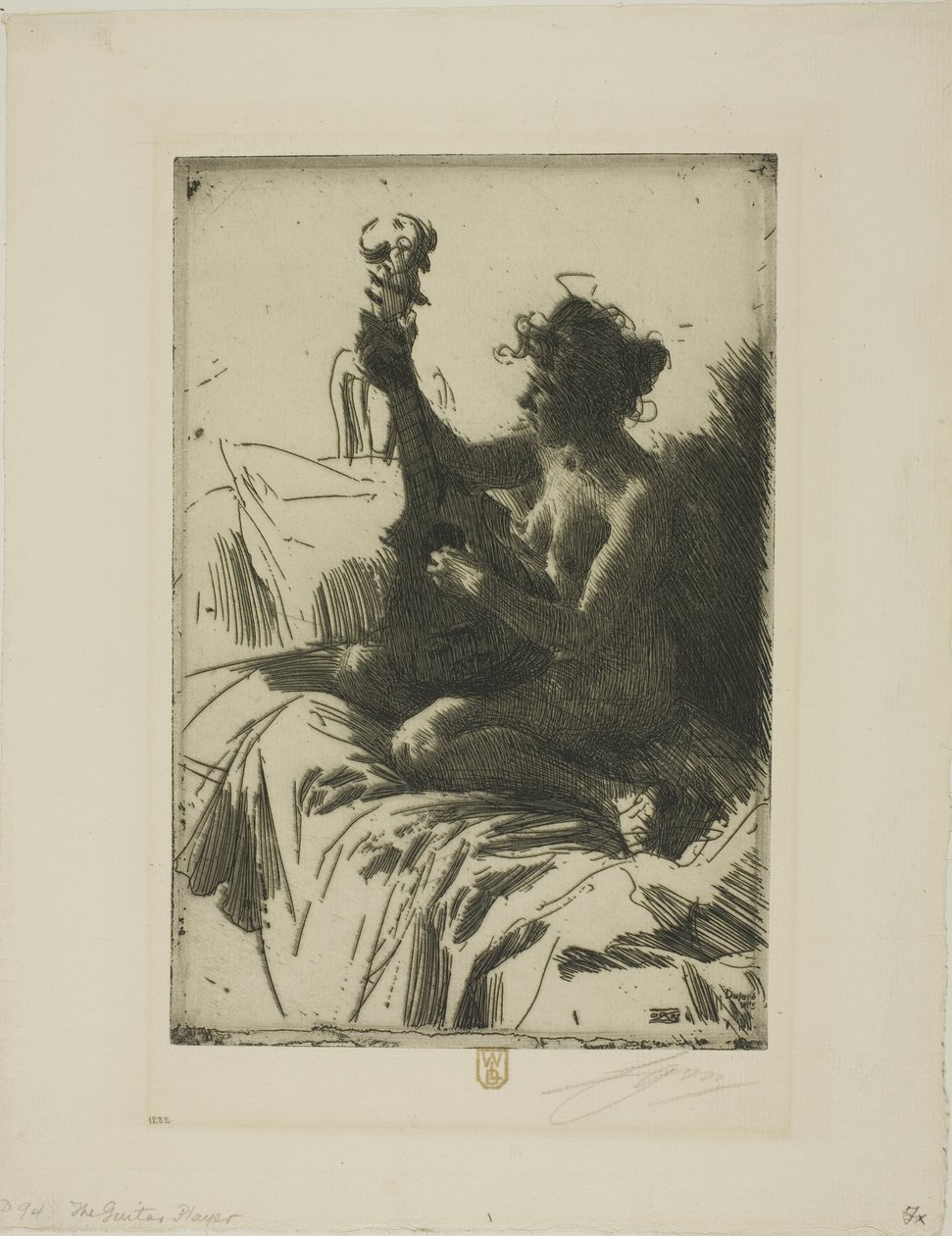 Souvenir ou La Guitare - Anders Leonard Zorn