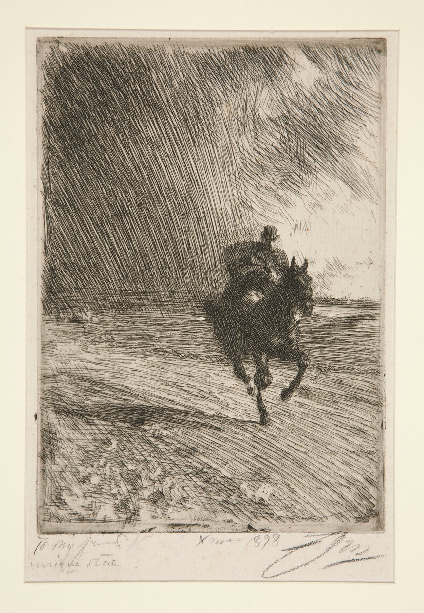 Tempête - Anders Leonard Zorn