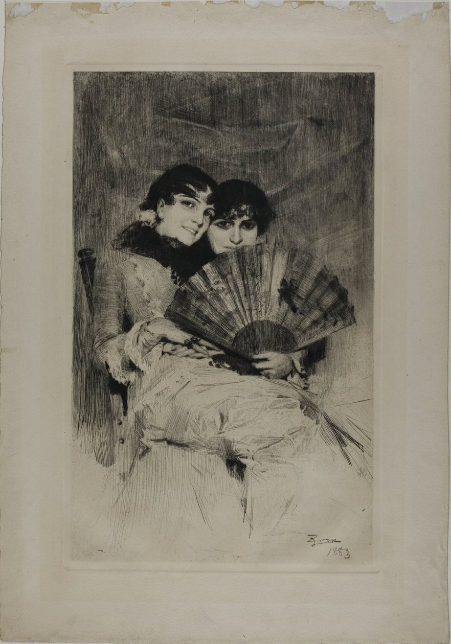 Les cousins - Anders Leonard Zorn
