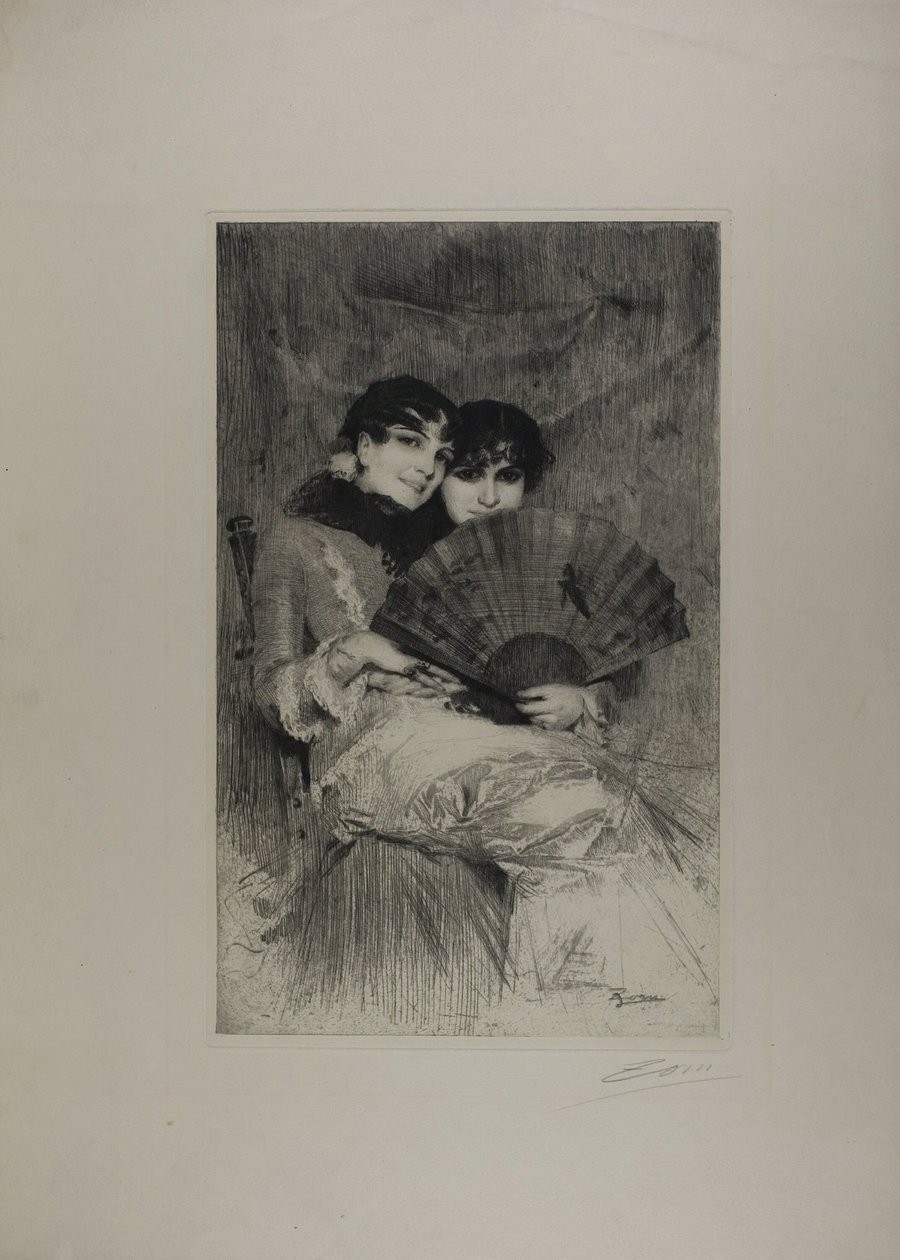 Les Cousins - Anders Leonard Zorn
