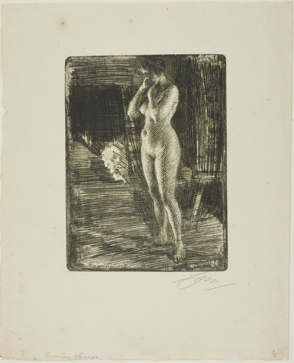 La Première Pose - Anders Leonard Zorn