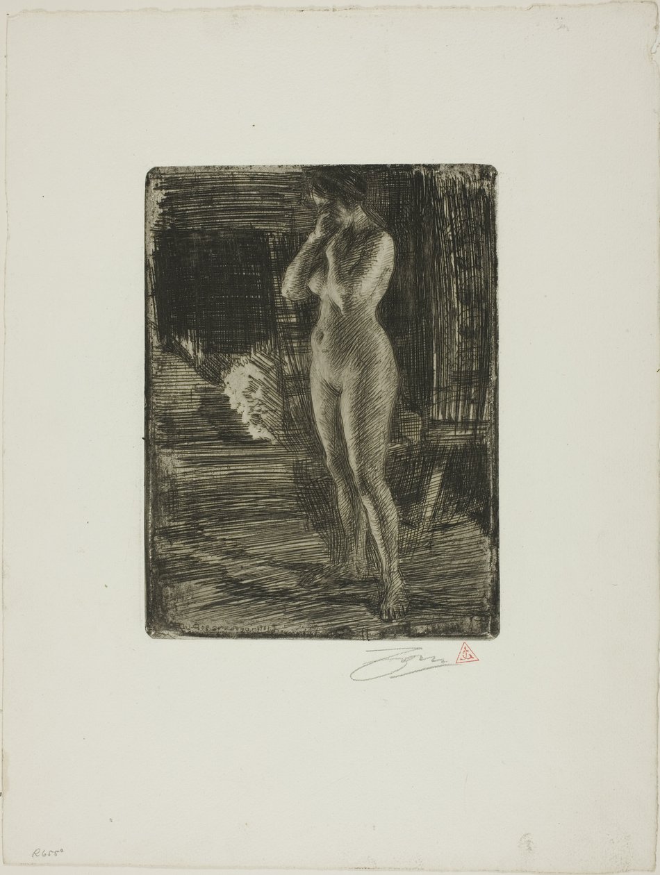 La Première Pose - Anders Leonard Zorn