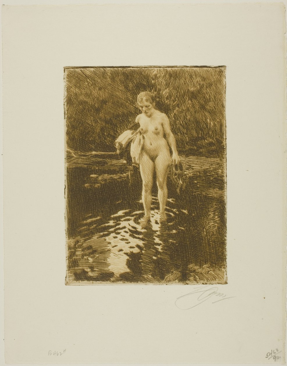 Le Gué - Anders Leonard Zorn