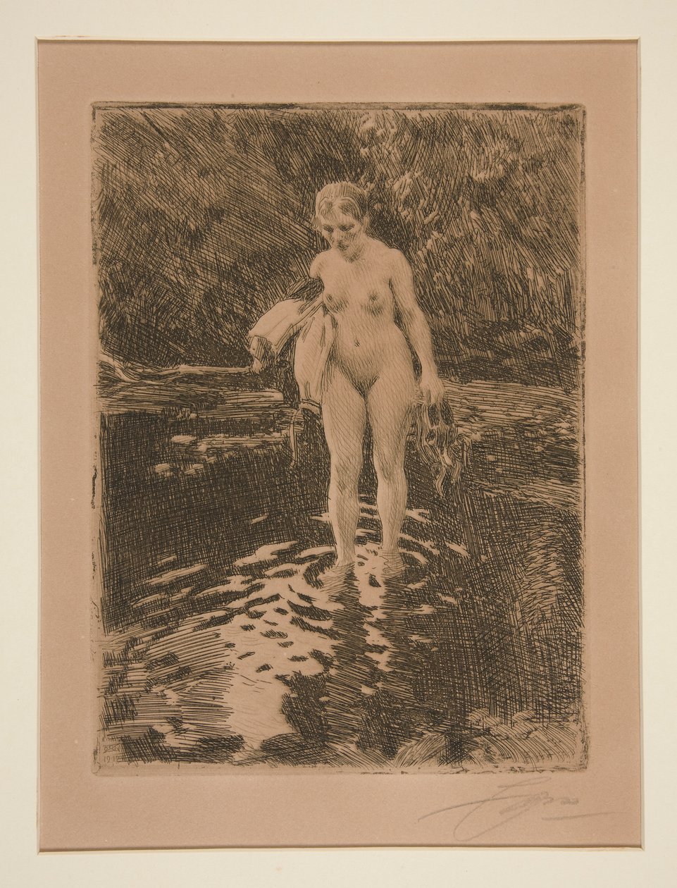 Le Gué - Anders Leonard Zorn