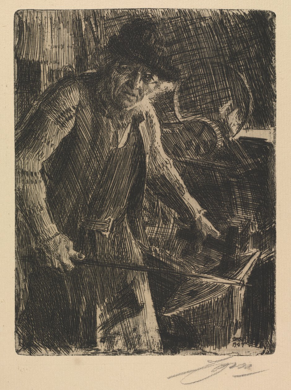 Le Maître-forgeron - Anders Leonard Zorn