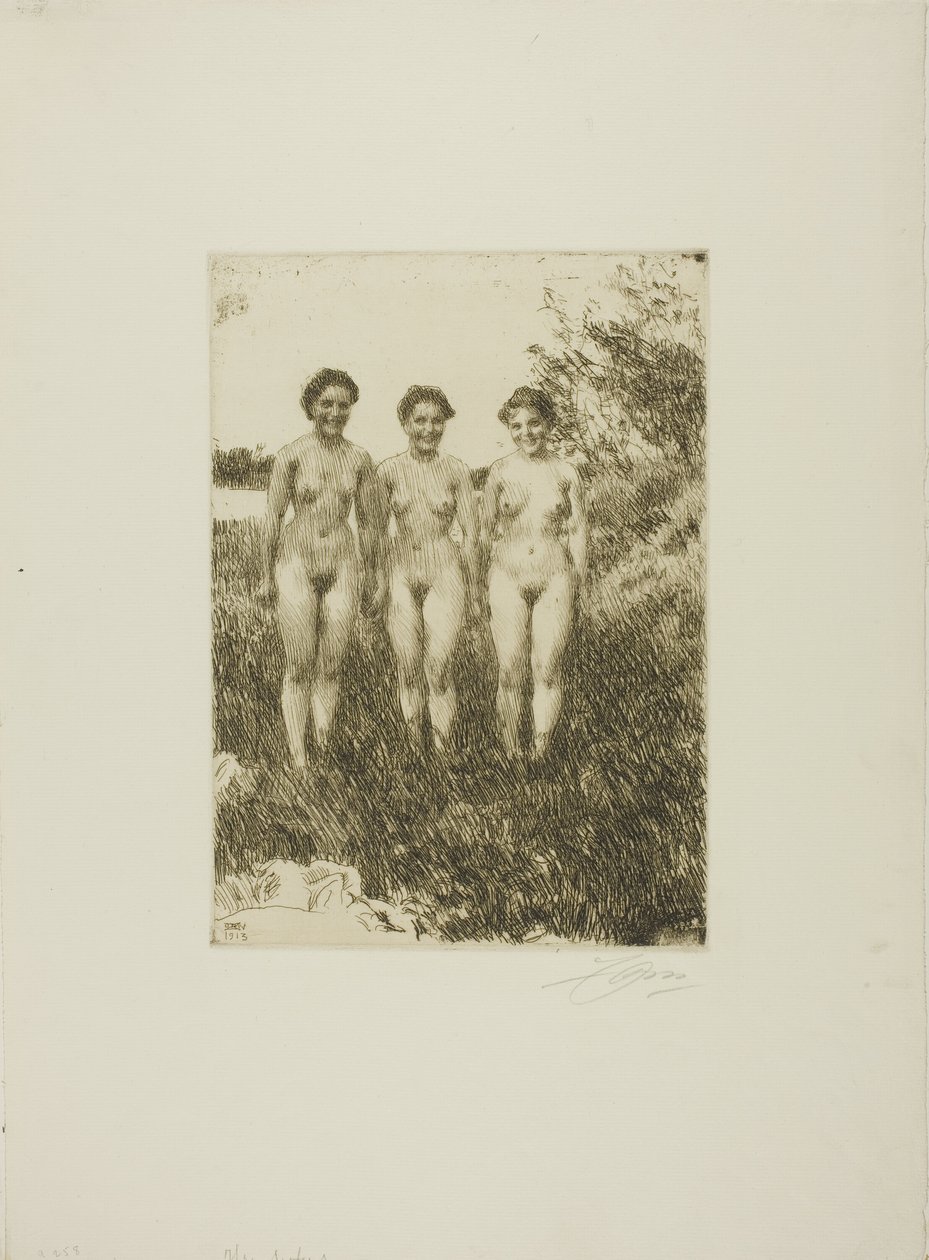 Trois sœurs - Anders Leonard Zorn