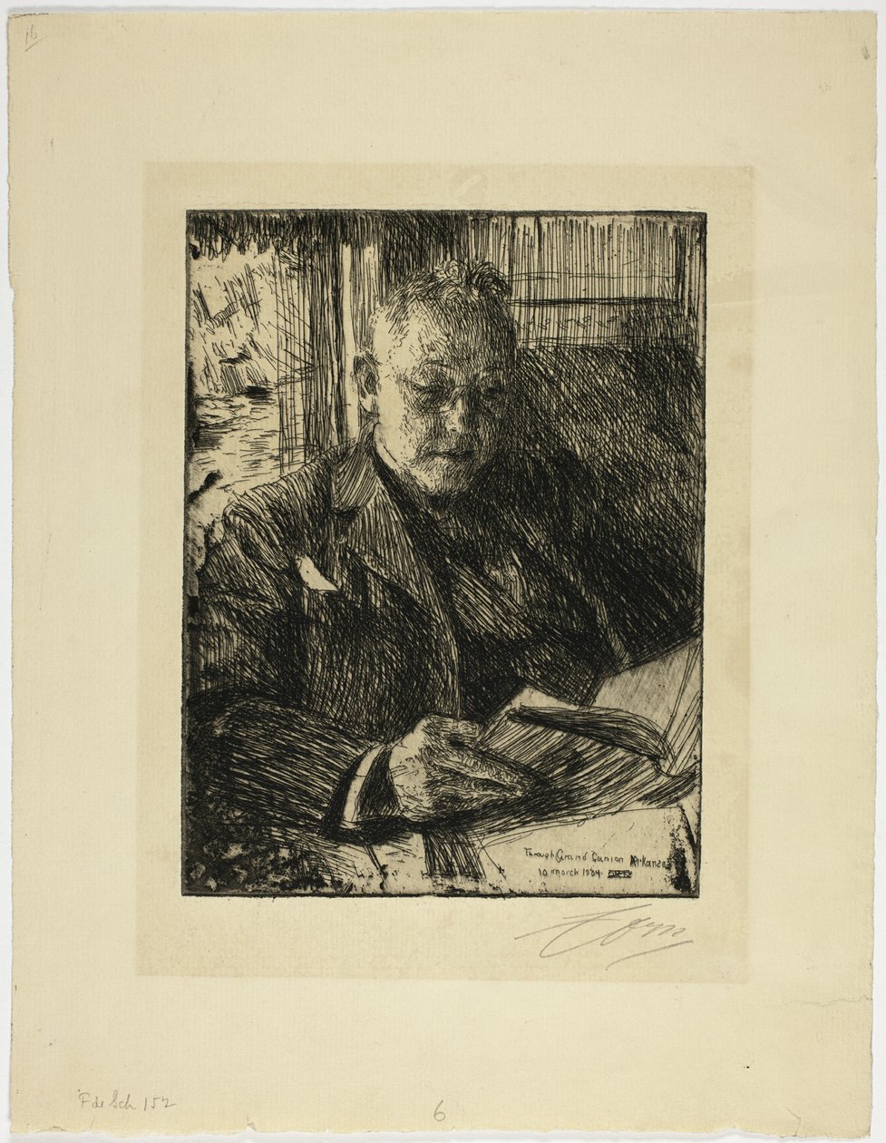 Compagnon de Voyage (M. Ch. Deering) - Anders Leonard Zorn