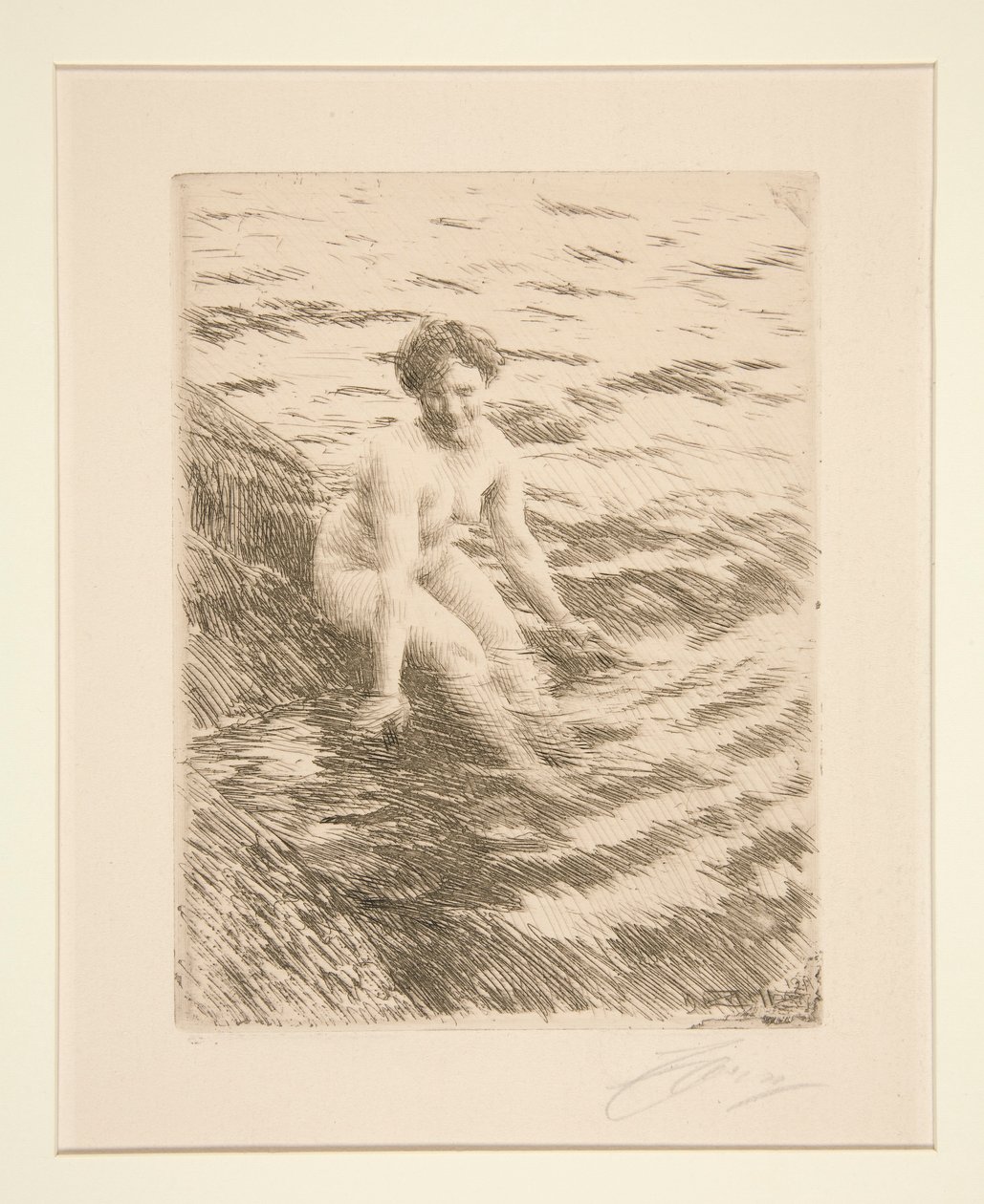 Mouillé - Anders Leonard Zorn