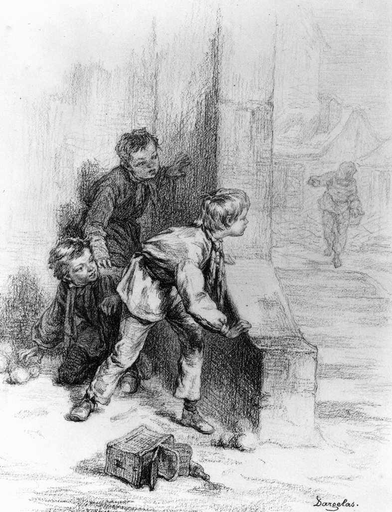 Écoliers - André Henri Dargelas