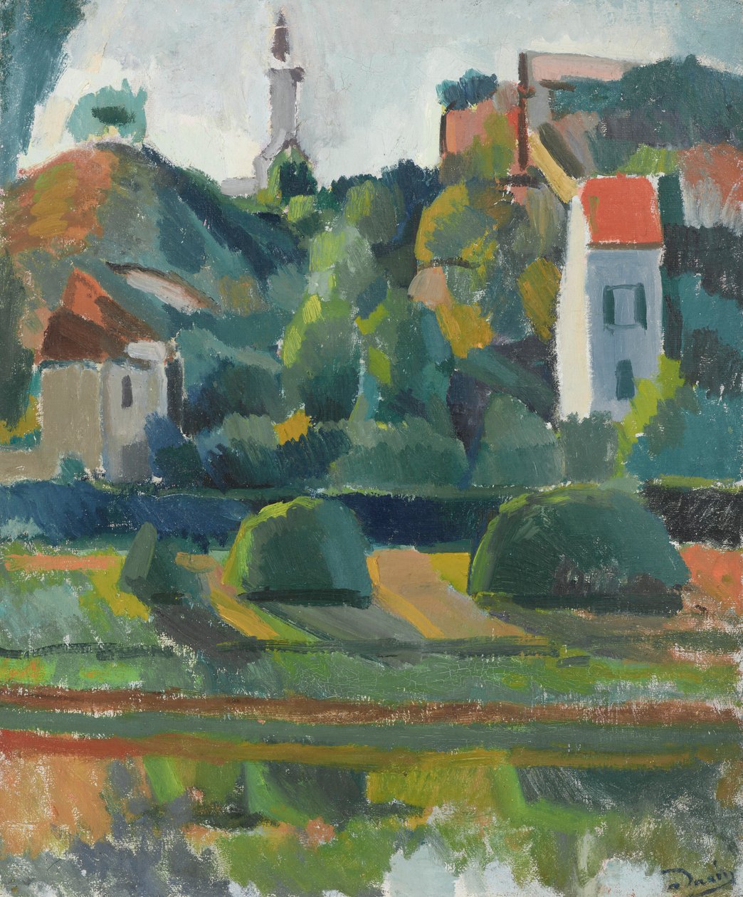 La rivière à Montreuil-sur-Mer - Andre Derain
