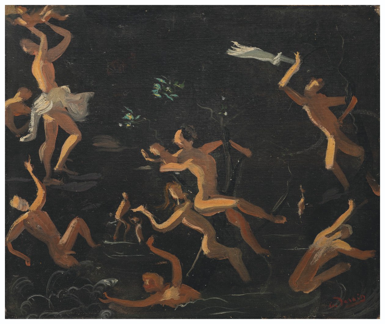 Nymphes au bain - Andre Derain
