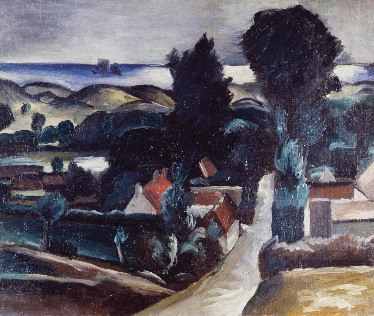 Paysage de Camiers (Pas-de-Calais) - Andre Derain