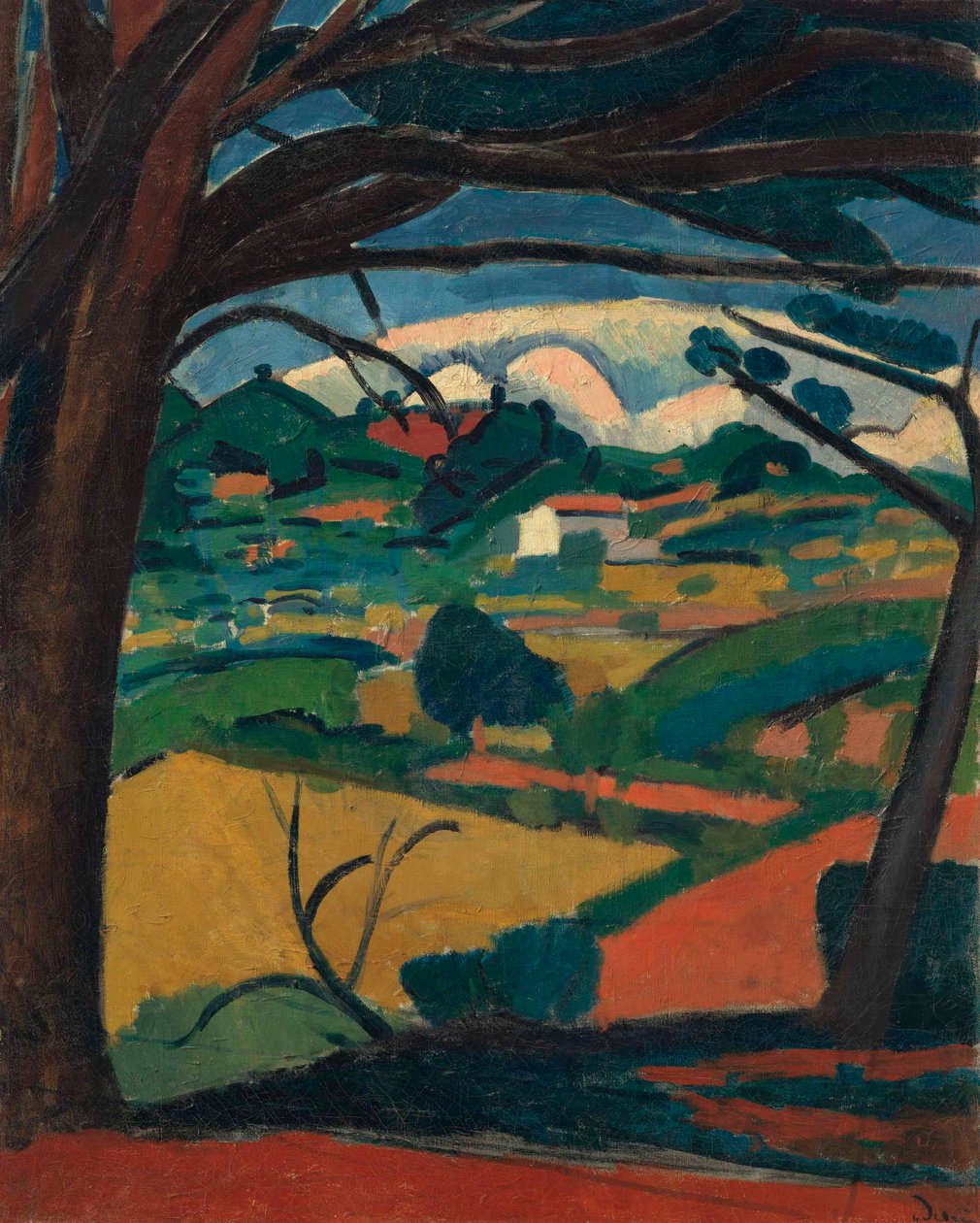 Paysage en Provence, Martigues - Andre Derain
