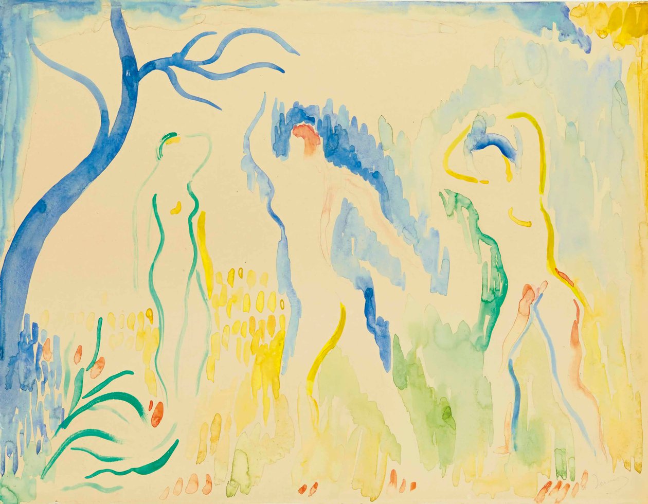 Trois baigneuses - Andre Derain