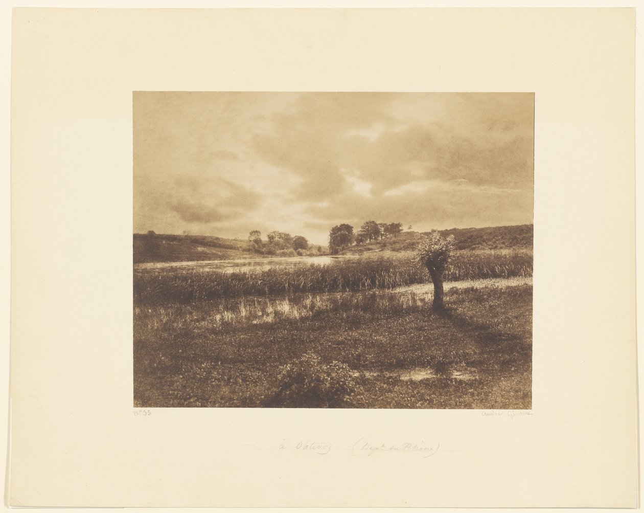 [The Ponds at Optevoz, Rhône] - André Giroux
