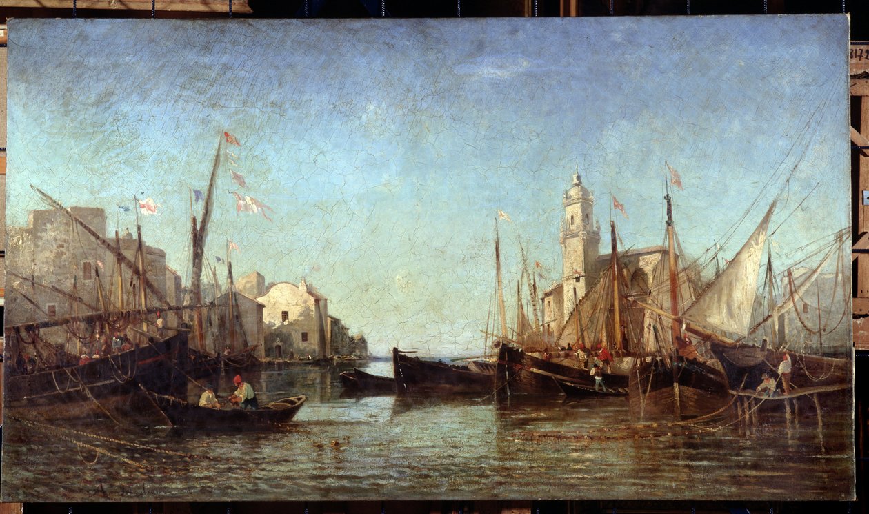 Vue de Martigues - André Maglione