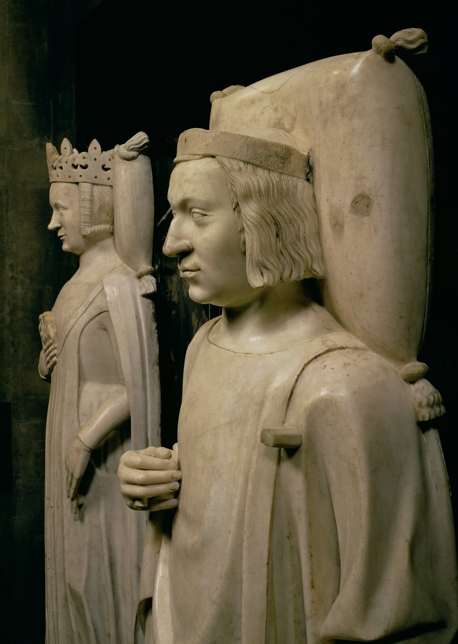 Effigies du tombeau de Charles V le 