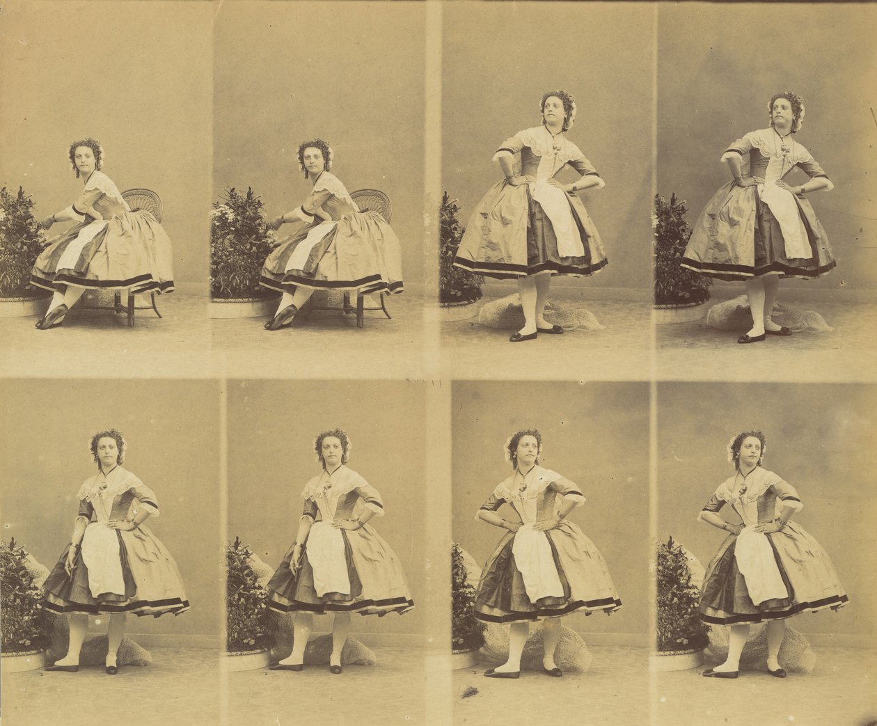À Mlle Schlusser, mai-août 1861 - Andre Adolphe Eugene Disderi