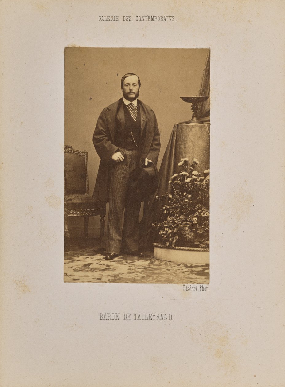 Baron de Talleyrand - Andre Adolphe Eugene Disderi