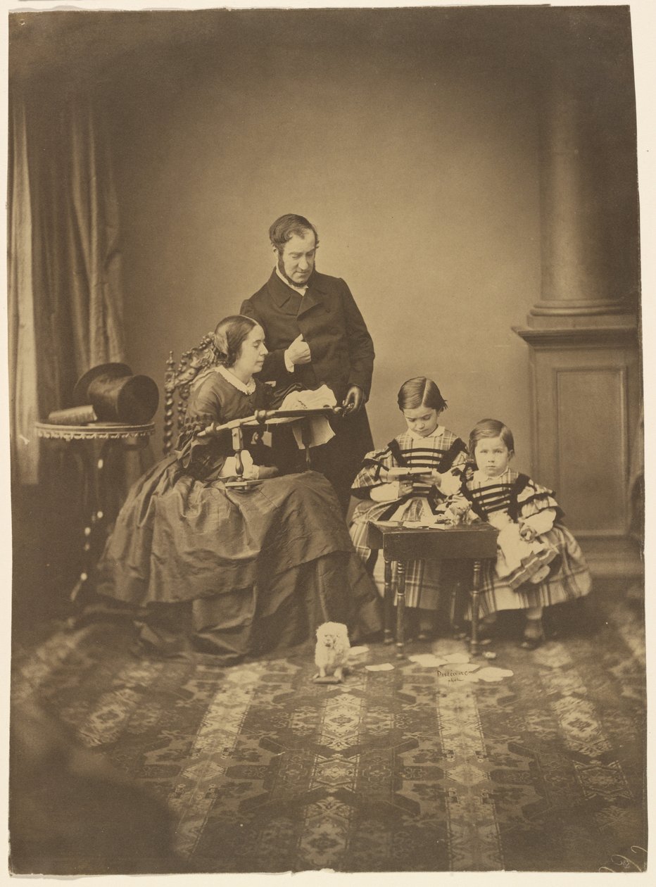 [Portrait de famille] - Andre Adolphe Eugene Disderi