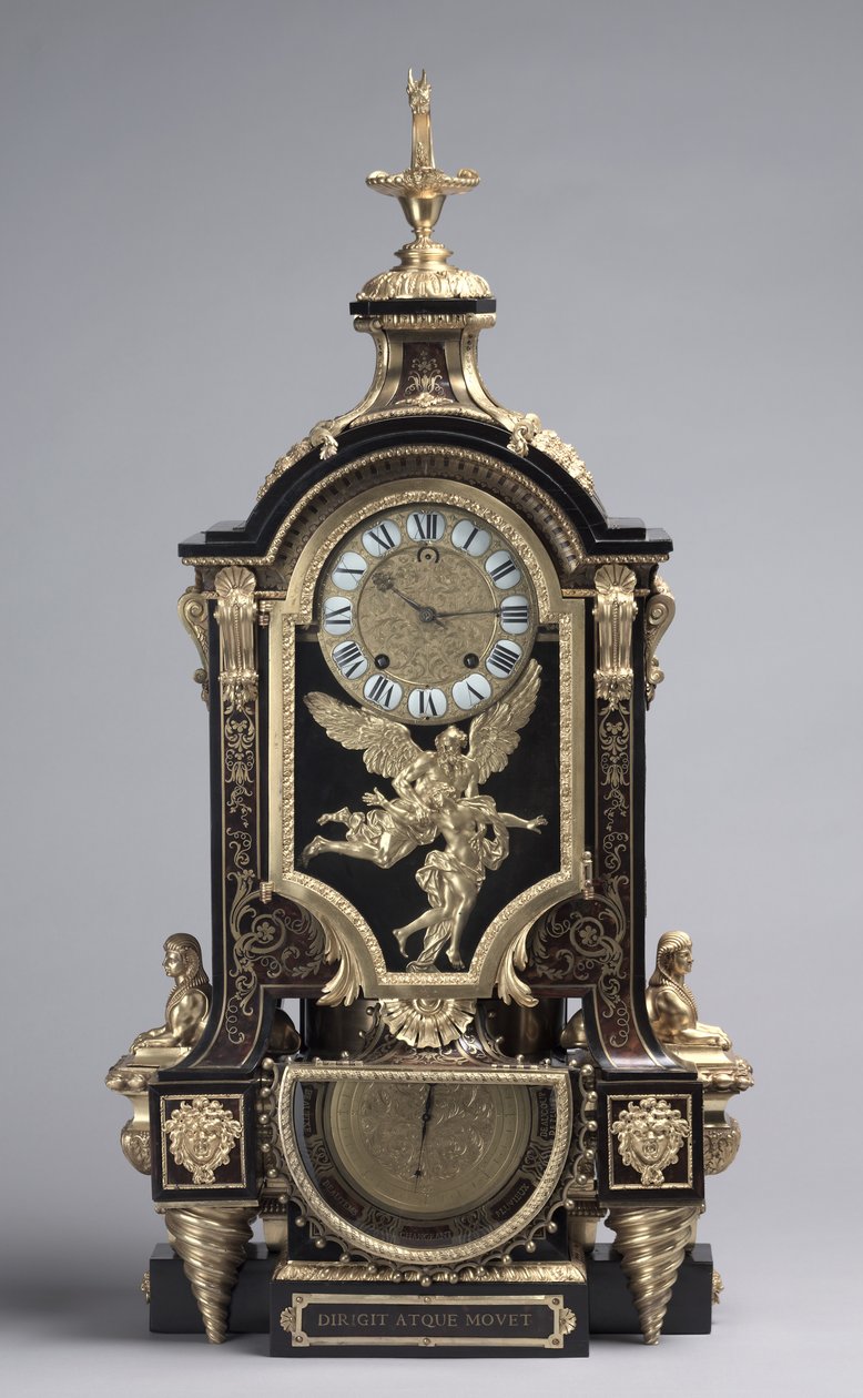 Horloge, mouvement par Baltasar Martinot, vers 1695 - Andre Charles Boulle