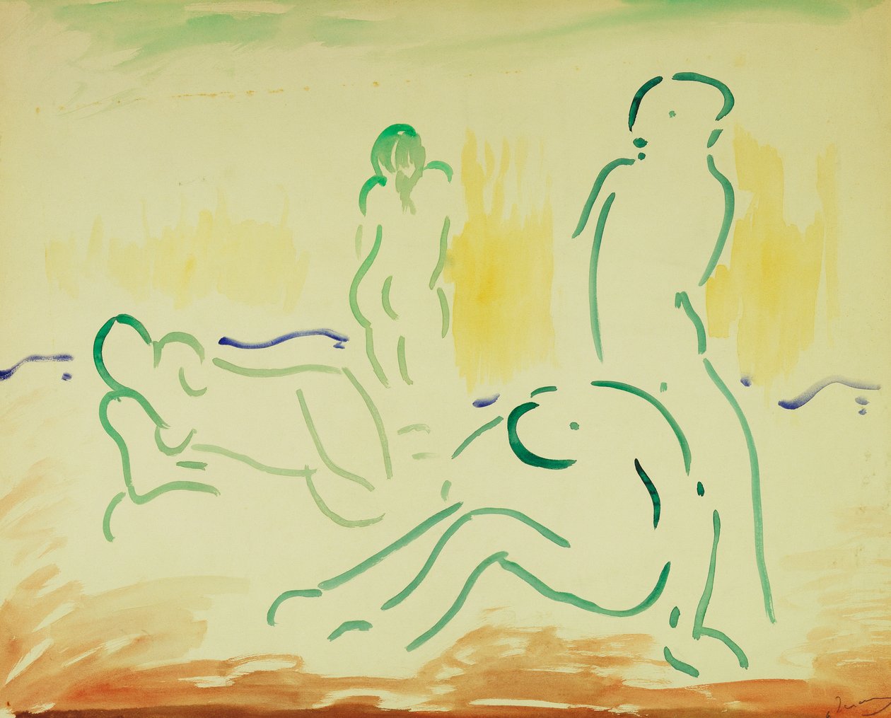 Baigneuses ; Bathers - Andre Derain
