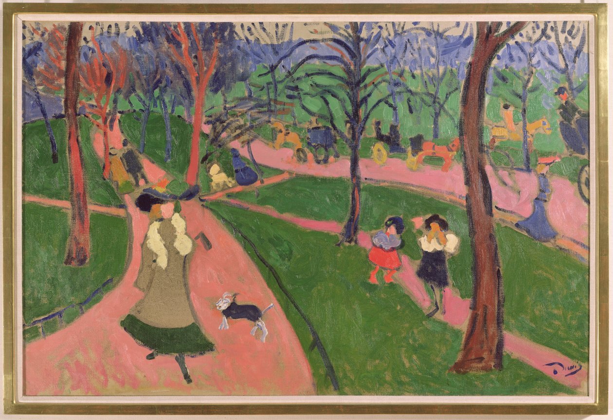 Hyde Park, vers 1906 (huile sur toile) - Andre Derain