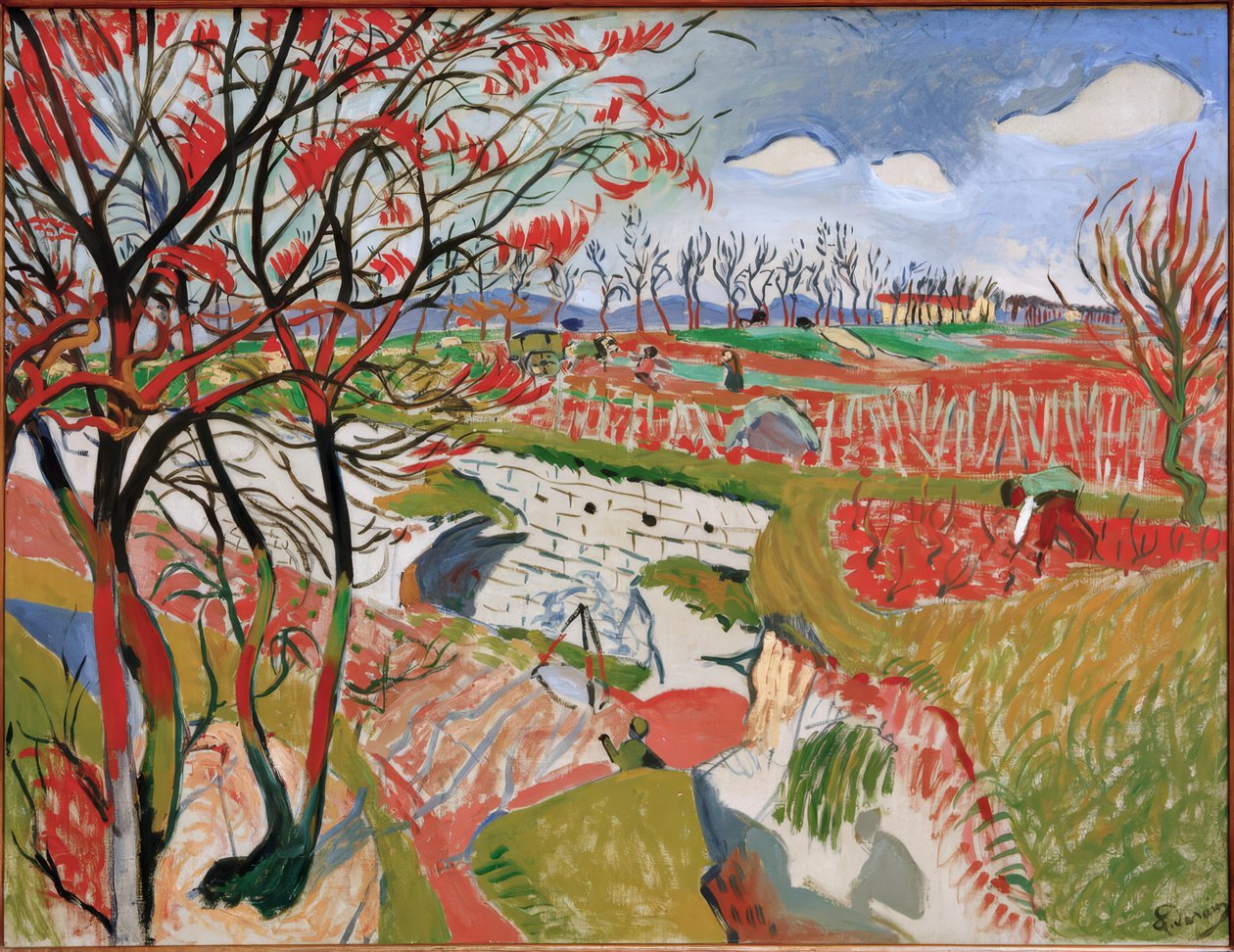 Les Vignes au printemps - Andre Derain