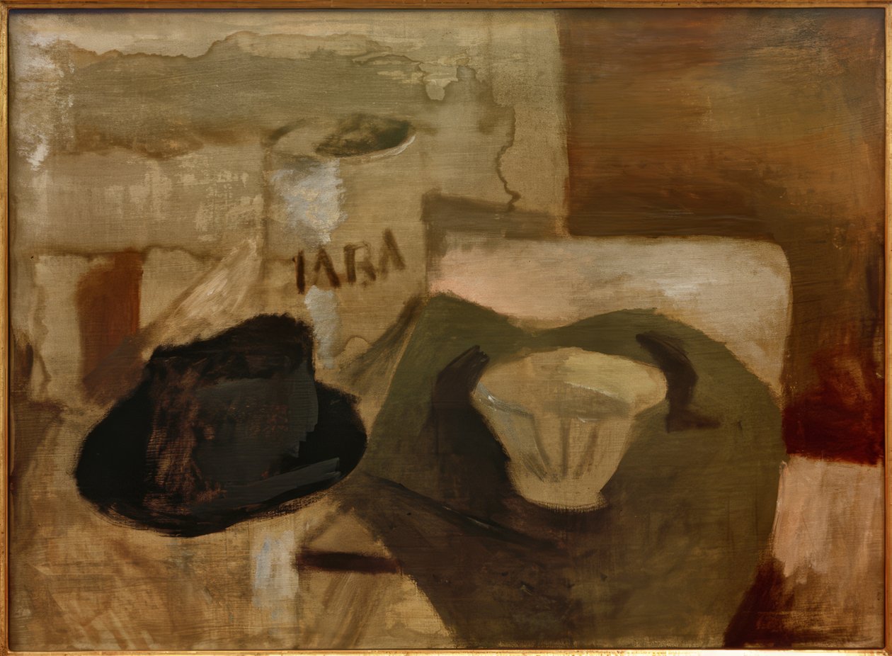 Nature morte avec chapeau et récipients - Andre Derain