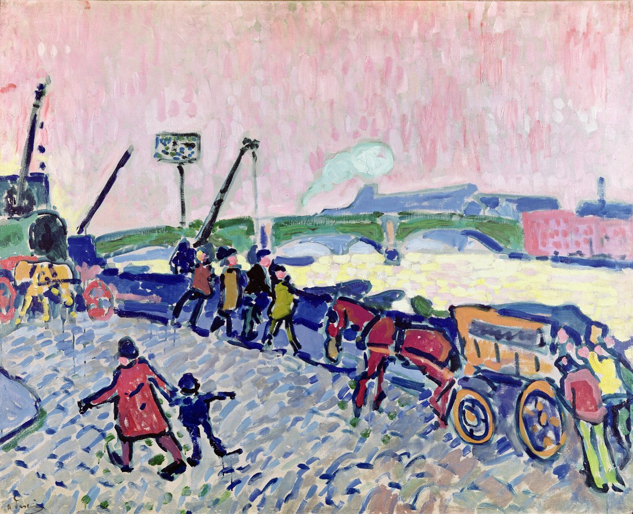 Le pont de Chatou - Andre Derain