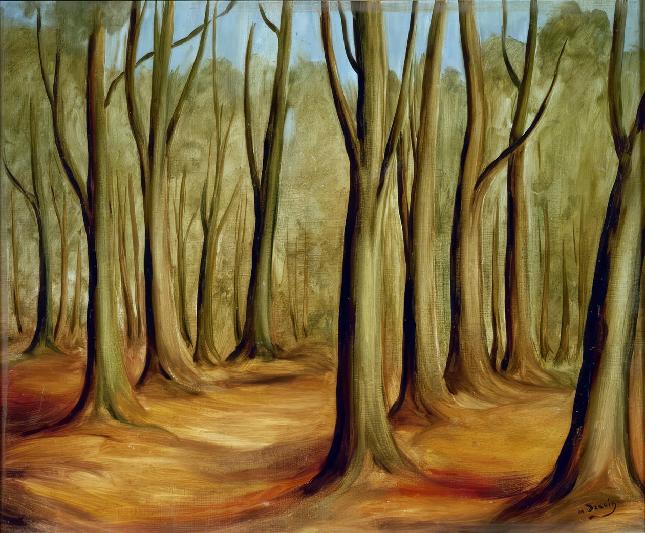 La forêt de Fonteinbleau - Andre Derain