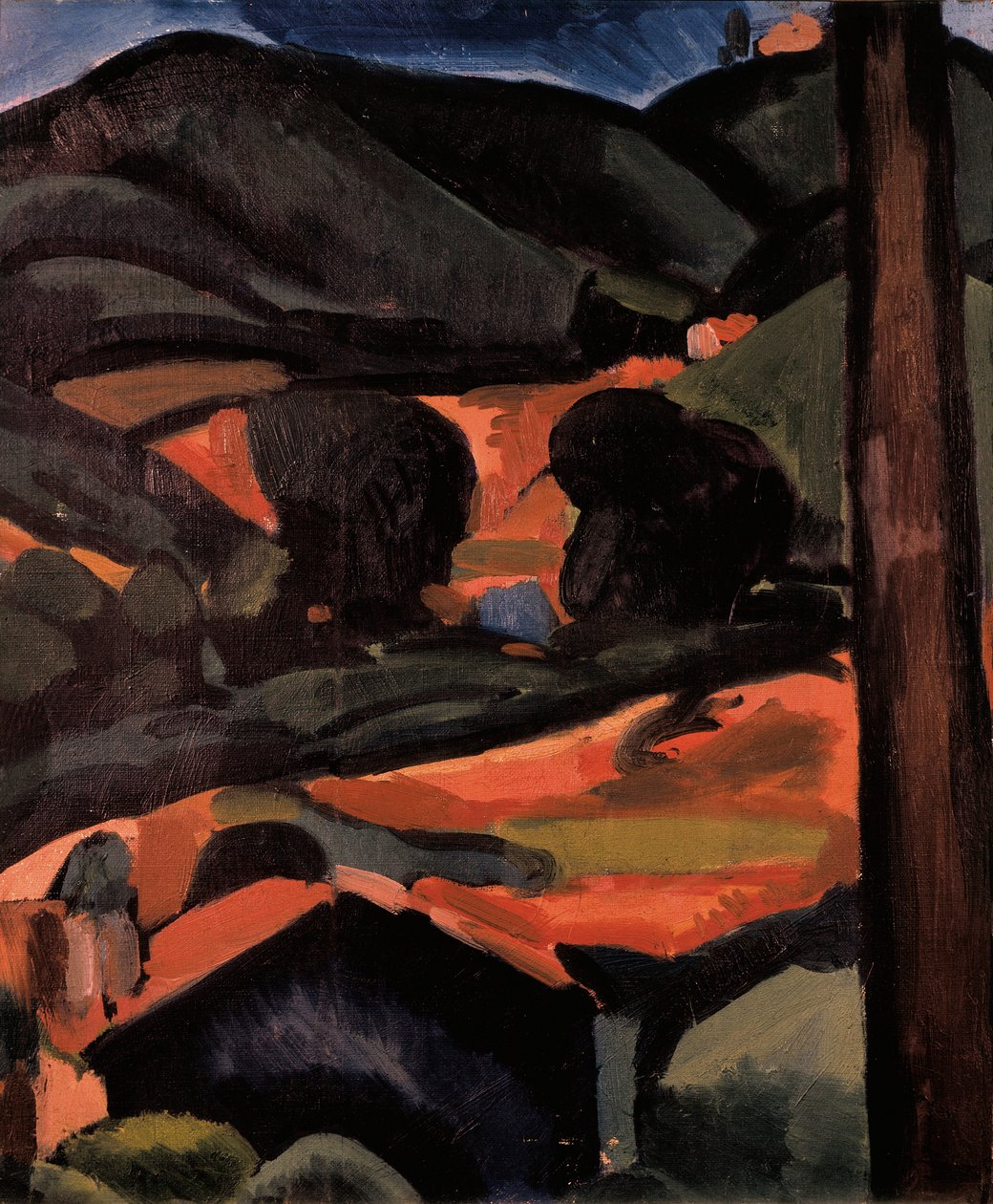 Les collines - Andre Derain