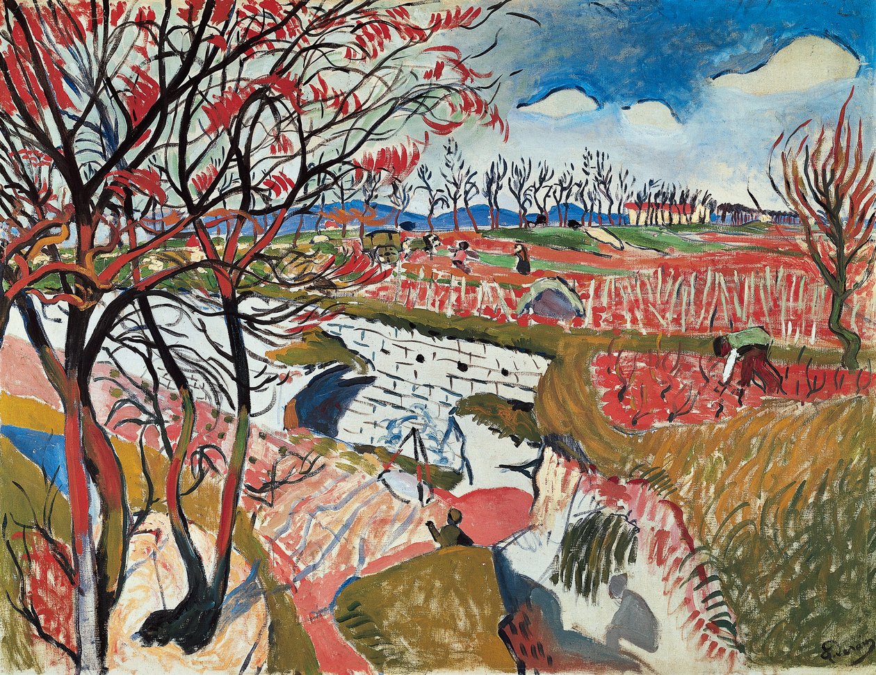"Vignoble au printemps" - Andre Derain